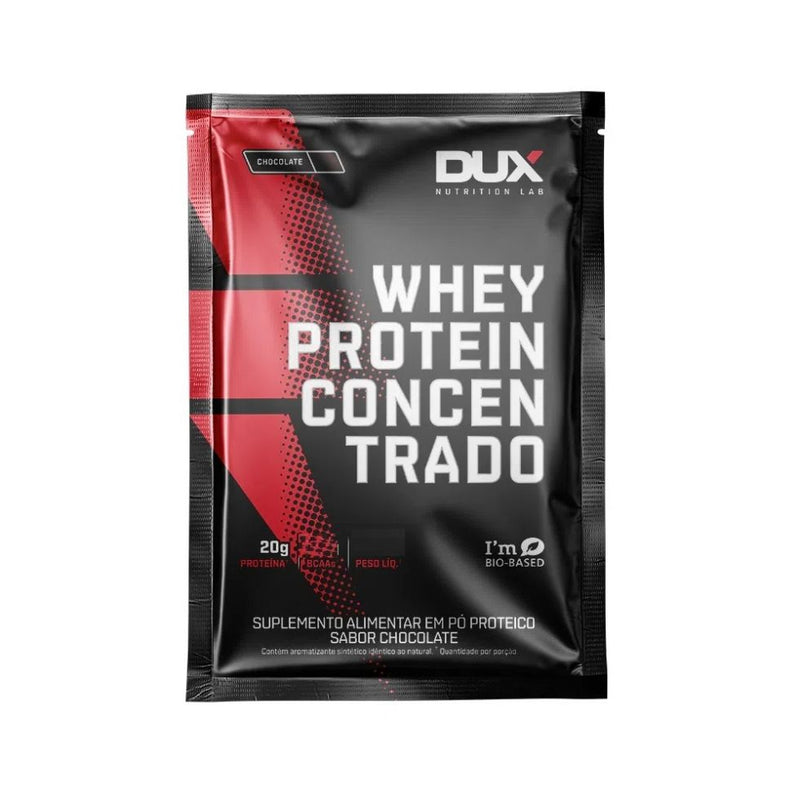 Whey Protein Concentrado Display (10 sachês) - Sabor: Chocolate (10 unid 30g)