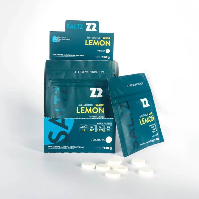 Saltz Pastilha Display (10 unid. c/ 10 pastilhas) - Sabor: Limão