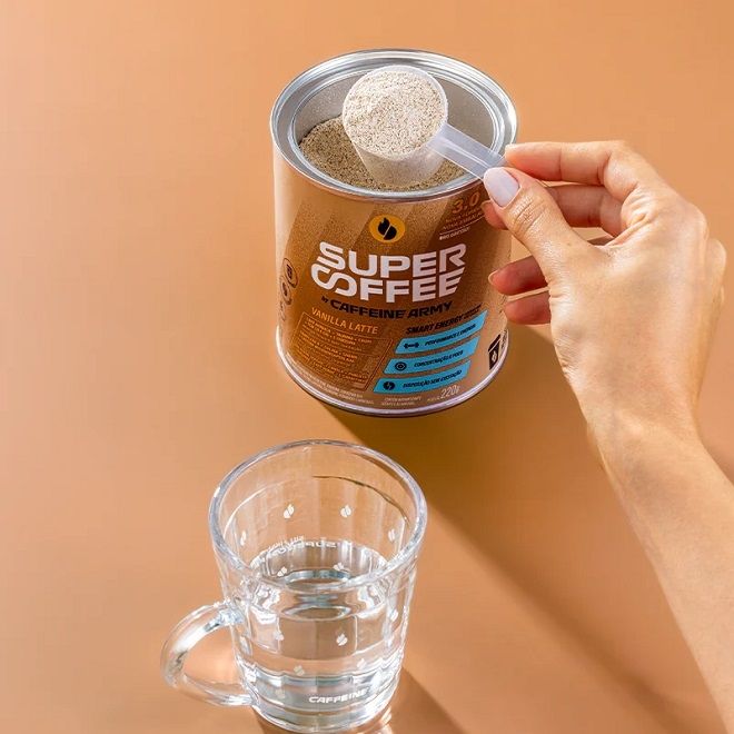 SuperCoffee 3.0 (220g) - Sabor: Vanilla Latte