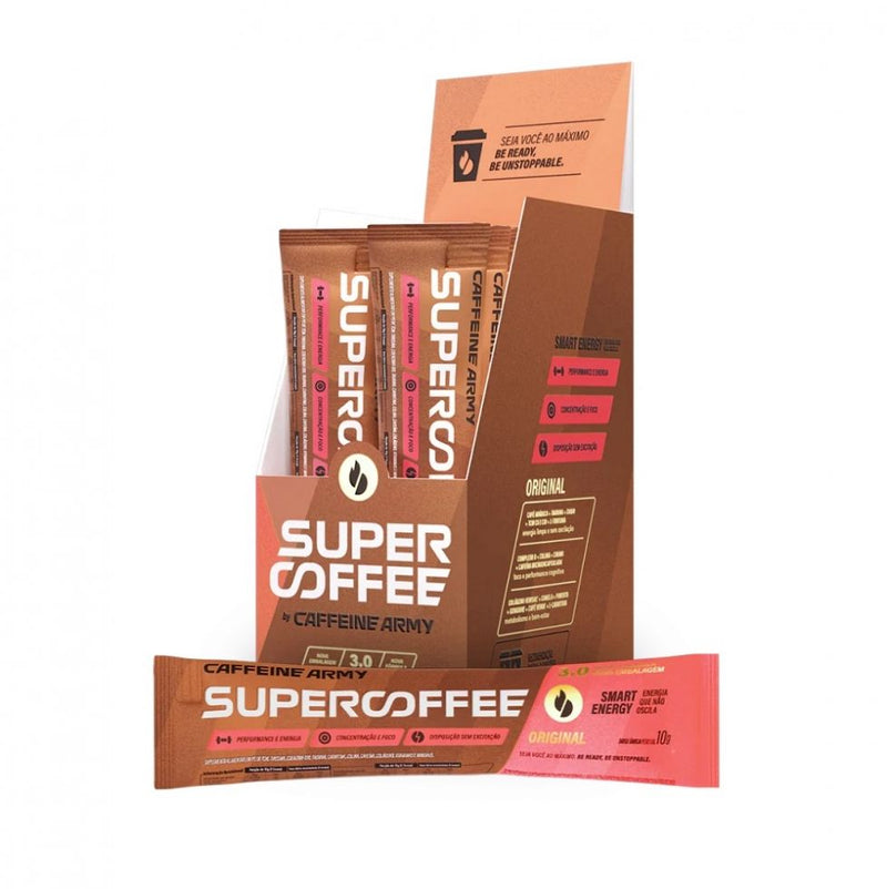 SuperCoffee 3.0 To Go Display (14 sachês de 10g) - Sabor: Original