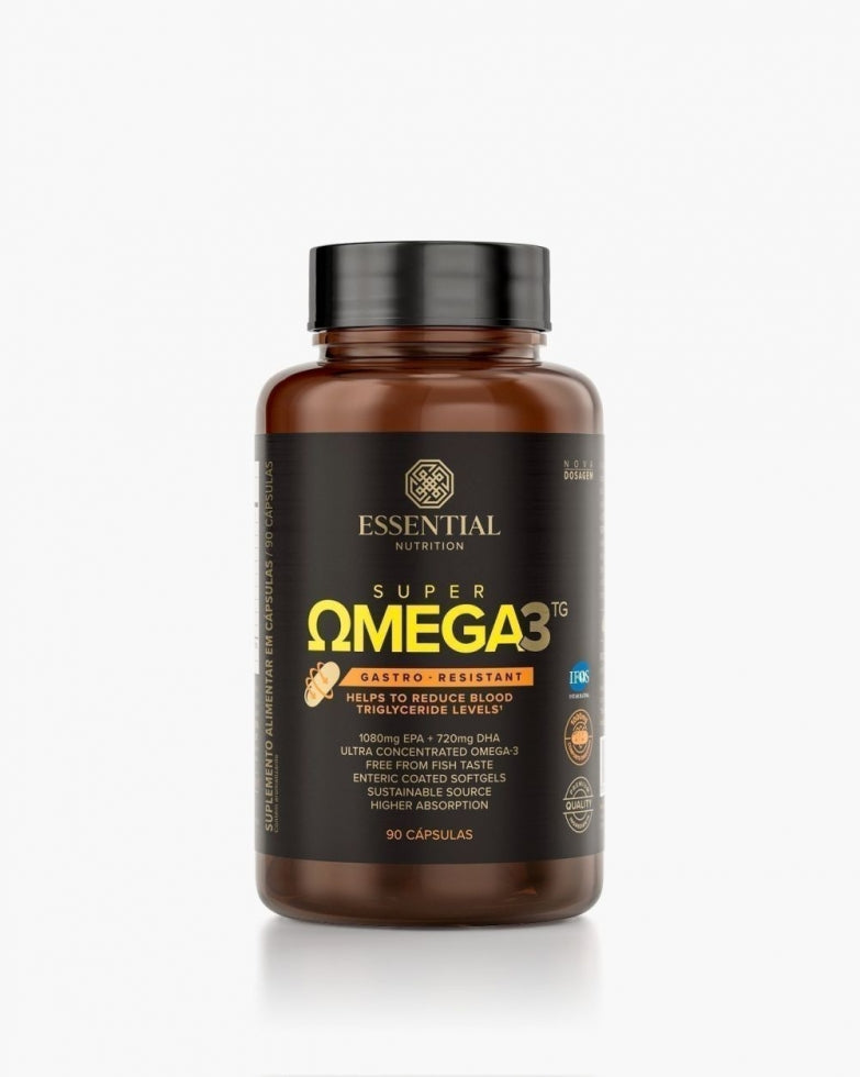 Super Omega 3 TG Gastro-Resistant 1080mg (90 caps) - Padrão: Único