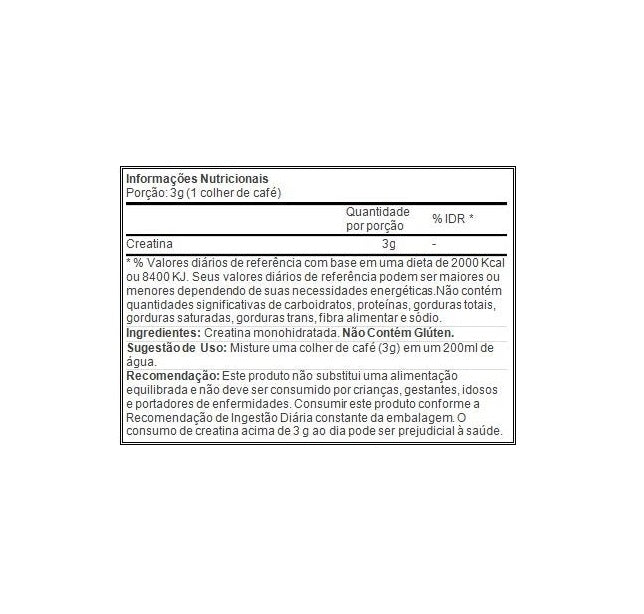 Creatine Monohidratada (200g) - 2 unidades