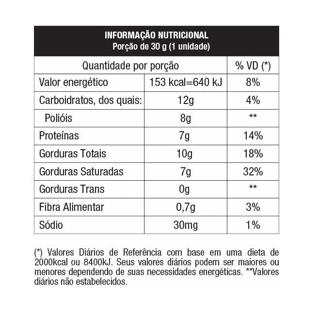 Proto Wafer Display (12 unid de 30g) - Sabor: Chocolate Belga