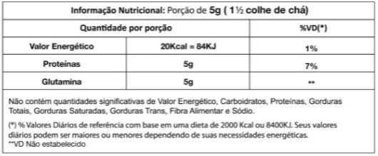 Glutamine Micronized (100g) - Padrão: Único