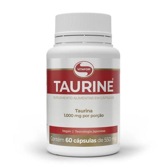 Taurine 500mg (60 caps) - Padrão: Único