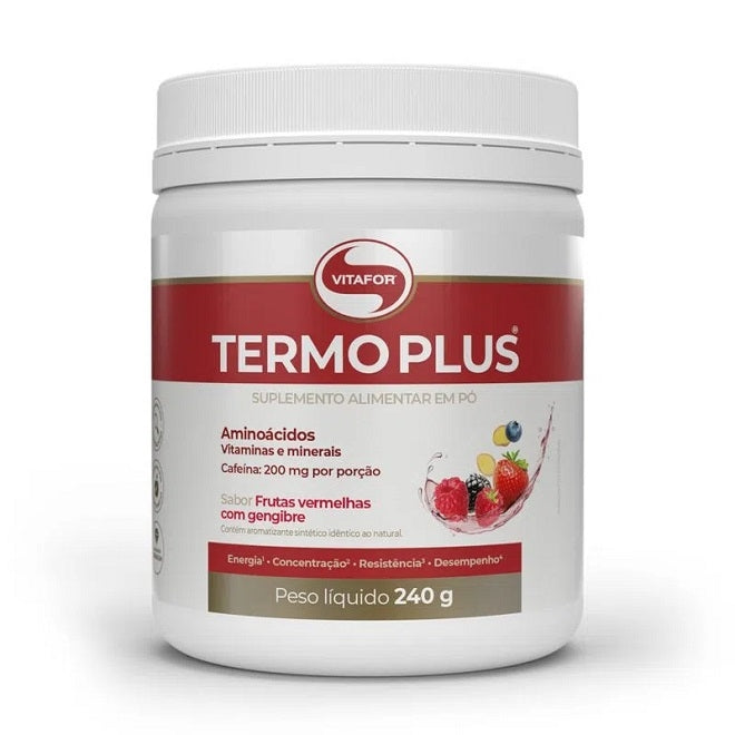Termo Plus (240g) - Sabor: Frutas Vermelhas c/ Gengibre