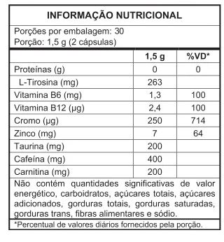 Thermo Kaothic (60 caps) - Padrão: Único