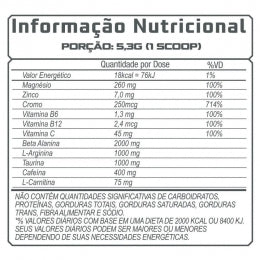 Pre Workout Focus (318g) - Sabor: Frutas Amarelas