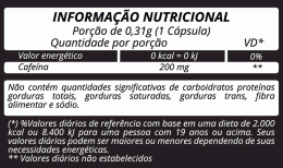 Cafeína Super 310mg (60caps) - 3 unidades