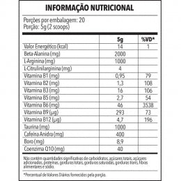Nuclear Rush Pré-treino (100g) - Sabor: Uva