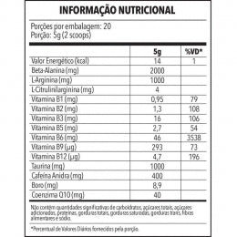 Nuclear Rush Pré-treino (100g) - Sabor: Laranja