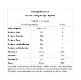 Trio Activ3 - 500mg (60 caps) - Padrão: Único
