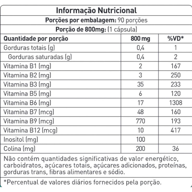True Complex B (90 softgels) - Padrão: Único