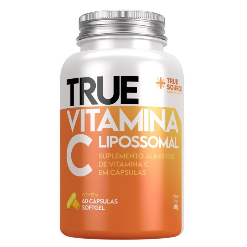 True Vitamina C Lipossomal (60 softgels) - Padrão: Único