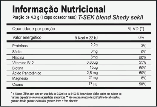 T-Sek (120g) - Padrão: Único
