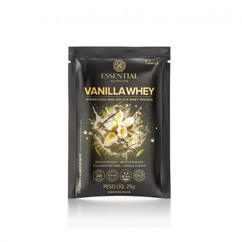 Vanilla Whey Display (15 Sachês de 25g) - Padrão: Único