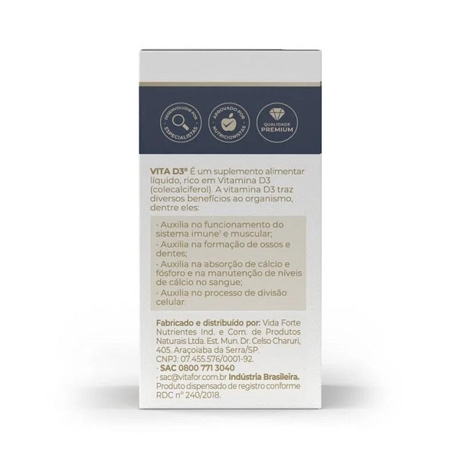 Vita D3 2.000UI (10ml) - Padrão: Único