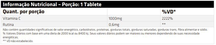 Vitamina C 1000mg (100 tabs) - Padrão: Único