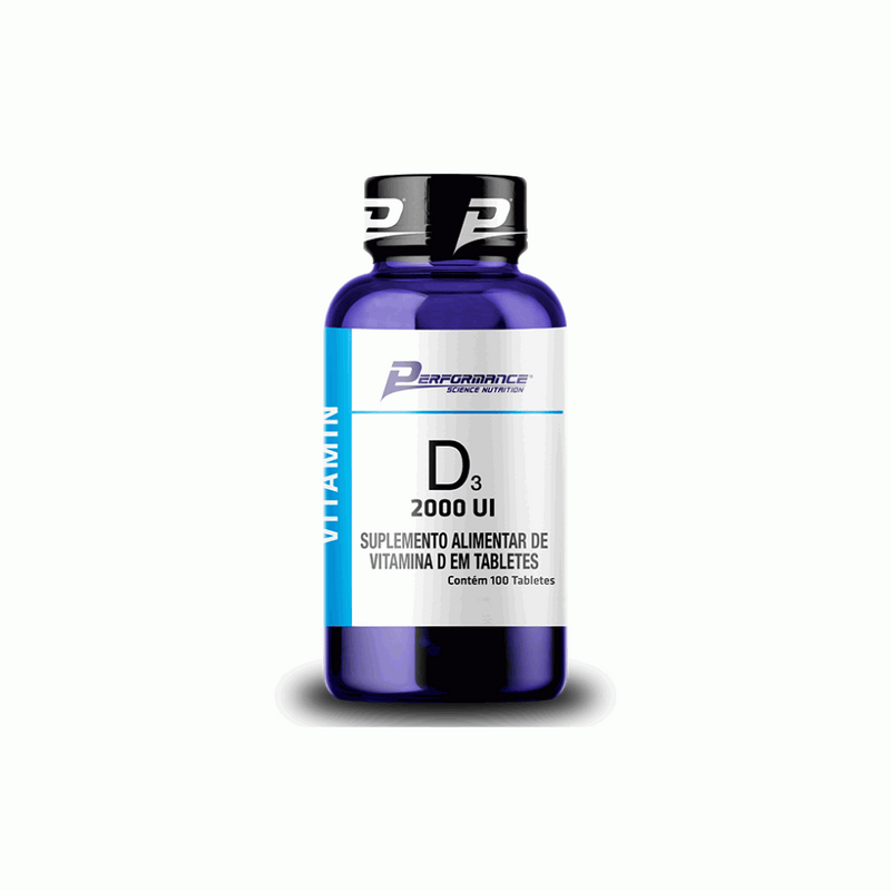 Vitamina D3 2000 UI (100 tabs) - Padrão: Único