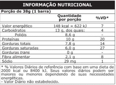 Whey Bar Creamy Caixa 12 unidades (456g) - Sabor: Torta de Maça