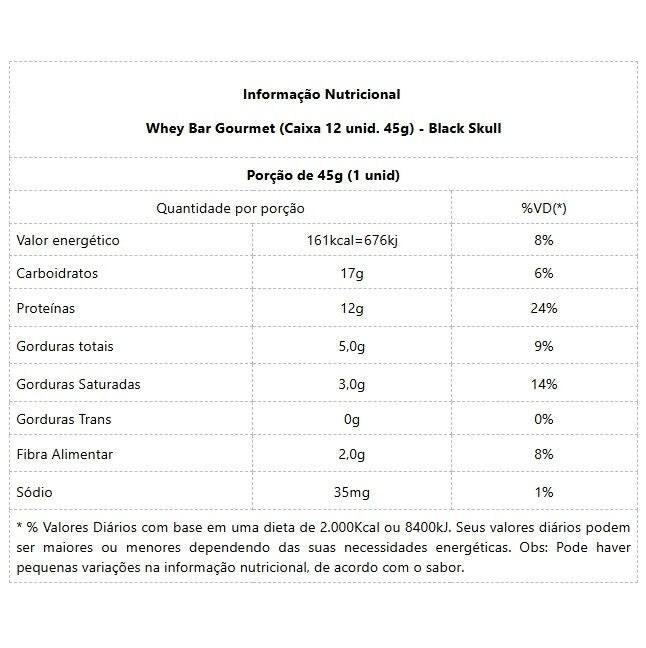 Whey Bar Gourmet (Caixa 12 unid. 45g) - Sabor: Café c/ Chocolate