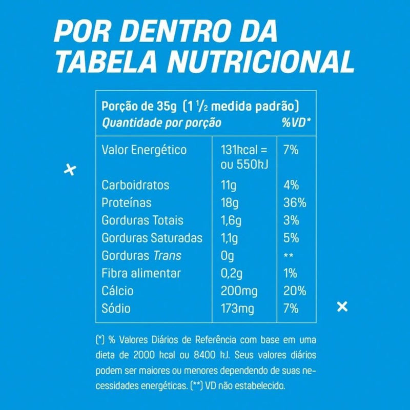 Whey Protein (450g) - Sabor: Baunilha