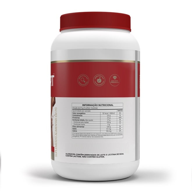 Whey Fort 3W (900g) - Sabor: Baunilha