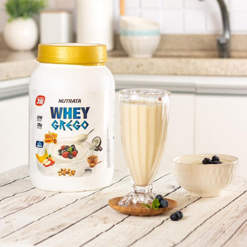 Whey Grego (900g) - Sabor: Iogurte Natural