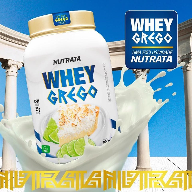 Whey Grego (900g) - Sabor: Torta de Limão