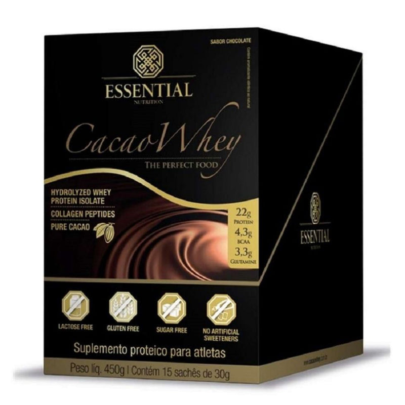 Cacao Whey Display - (450g / 15 Sachês) - Padrão: Único
