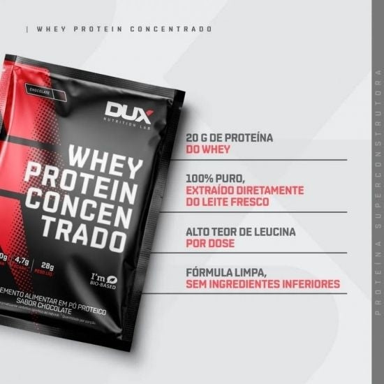 Whey Protein Concentrado Display (10 sachês) - Sabor: Butter Cookies (10 unid 30g)