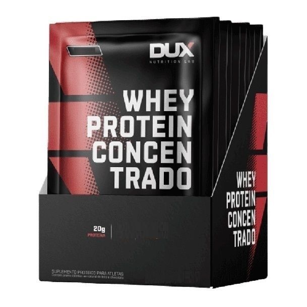 Whey Protein Concentrado Display (10 sachês) - Sabor: Chocolate Branco (10 unid. 30g)