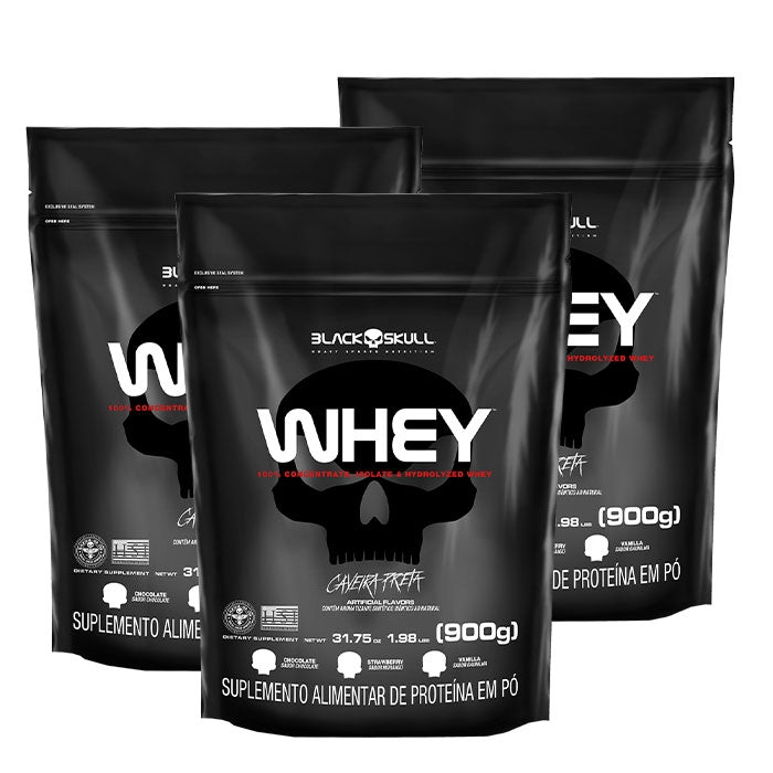 Whey Protein Refil (900g) - 3 unidades