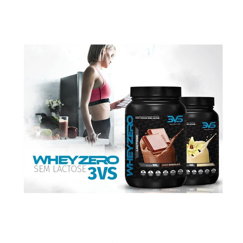 Whey Zero Lactose (900g) - Sabor: Chocolate