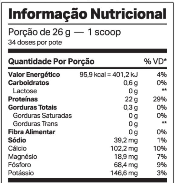 WheyDop ISO (900g) - Sabor: Banana c/ Canela
