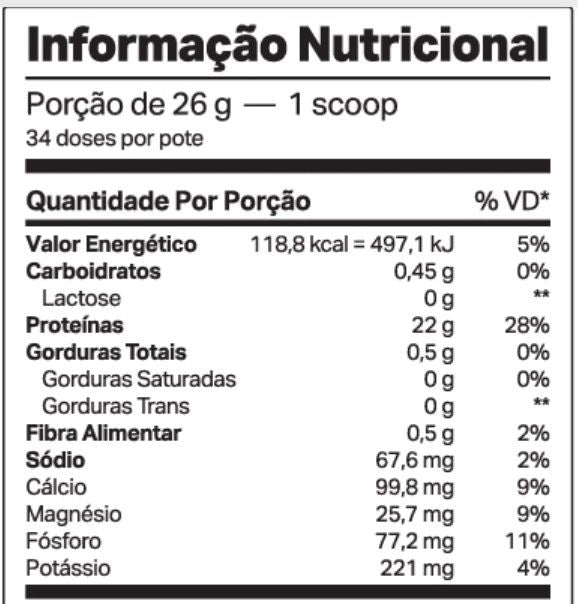 WheyDop ISO (900g) - Sabor: Chocolate Belga