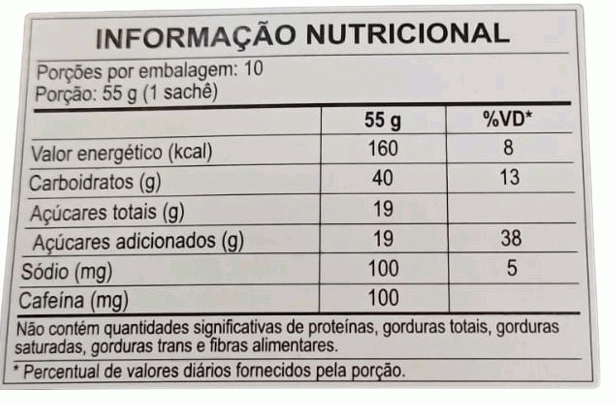 Energy Gel Z2+ - 40 Carb (sachê 55g) - Sabor: Original