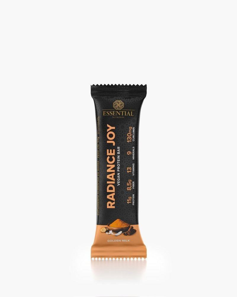 Radiance Joy Vegan Protein Bar (50g) - Sabor: Golden Milk